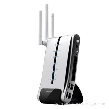 450Mbps Dual-band Wireless N Gigabit Router with Microsoft's Windows Media Player, Sony's PS3
